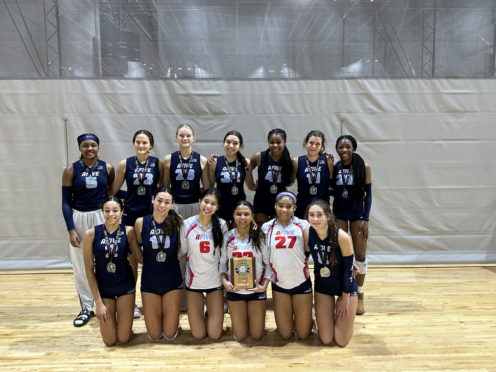 15 Victor runner-up in 2024 Girls AAU Super Regional in 15 Open
